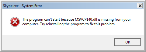 5 Cách Sửa Lỗi MSVCP140.Dll Is Missing Trên Windows 10, 7