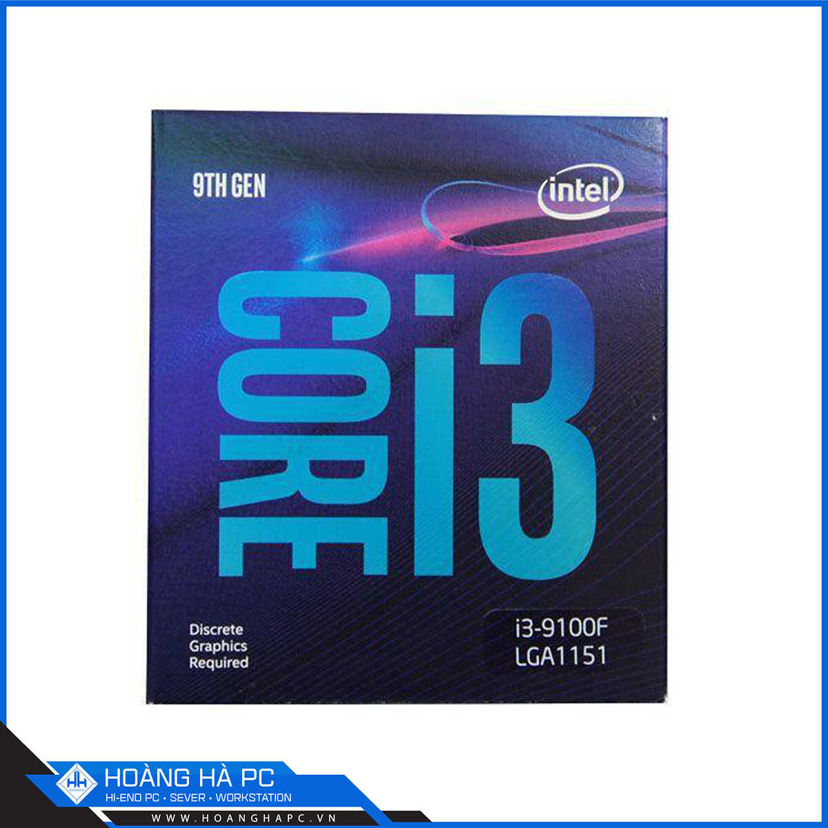CPU Intel Core i3 9100F (3.6GHz Turbo Up To 4.2GHz, 4 nhân 4 luồng, 6MB Cache, Coffee Lake) 