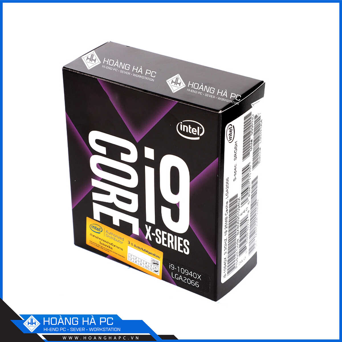 CPU Intel Core i9-10920X (3.5GHz Turbo Up To 4.6GHz, 12 Nhân 24 Luồng, 19.25MB Cache, LGA 2066)