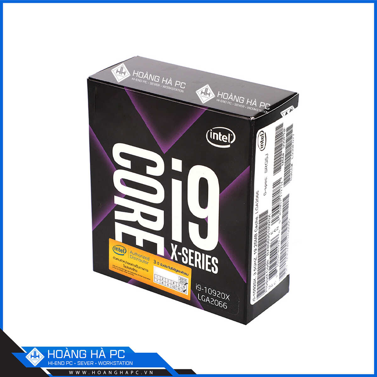 CPU Intel Core i9-10920X (3.5GHz Turbo Up To 4.6GHz, 12 Nhân 24 Luồng, 19.25MB Cache, LGA 2066)
