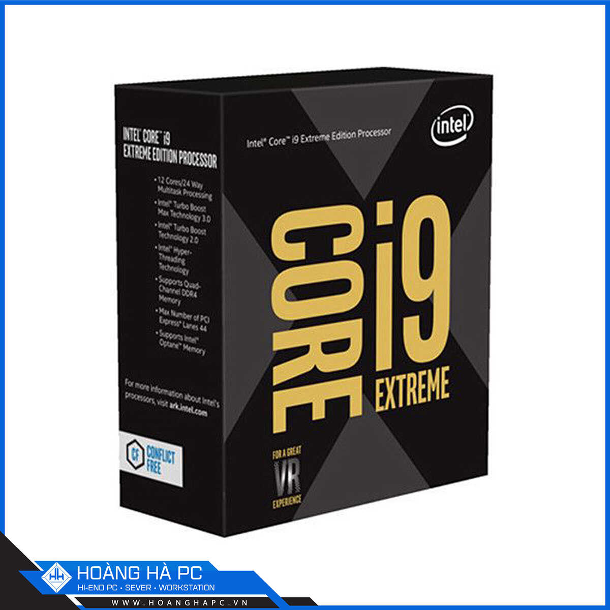 CPU Intel Core i9-10980XE (3.0GHz turbo up to 4.6Ghz, 18 nhân 36 luồng, 24.75MB Cache, LGA 2066)