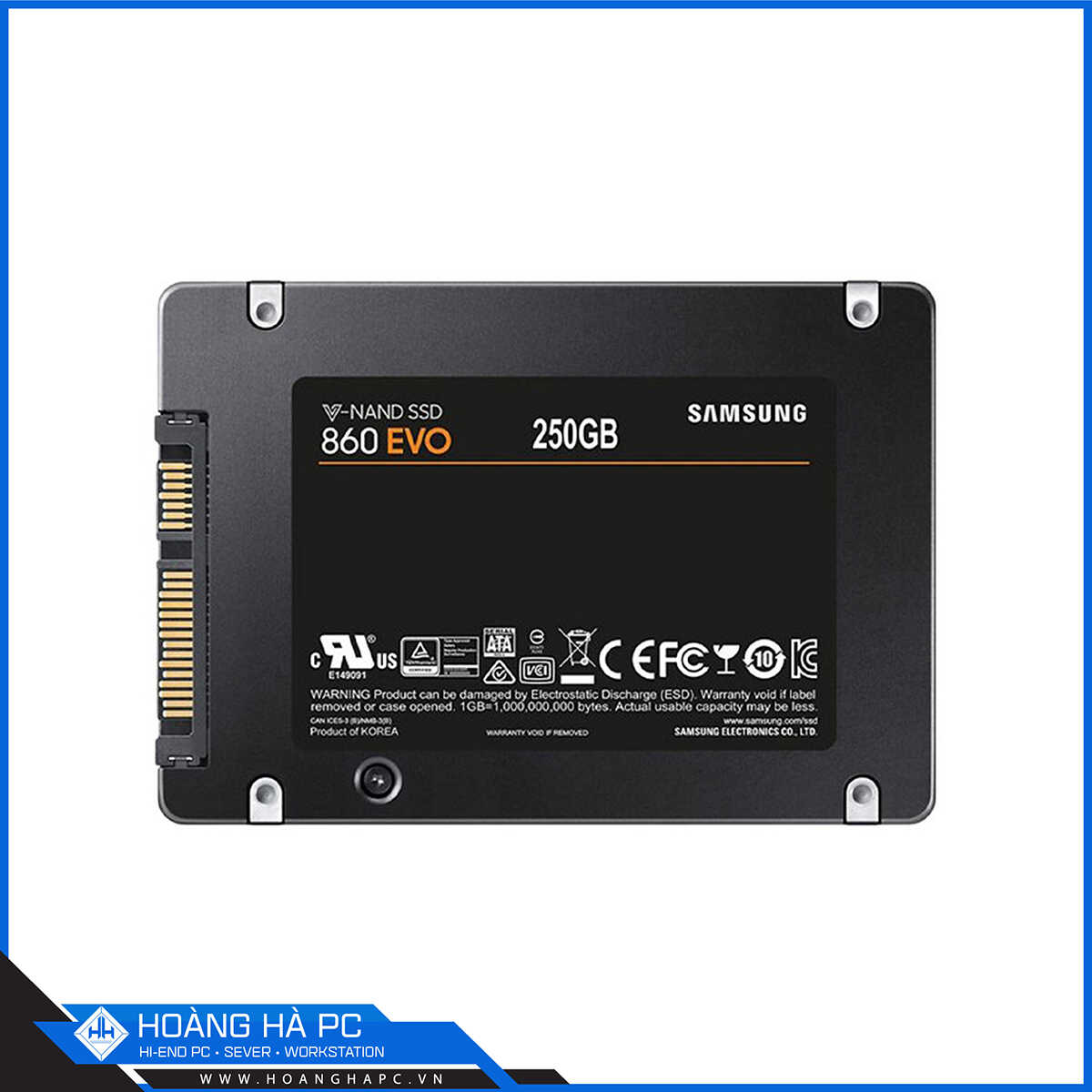 Ổ Cứng SSD Samsung 860 Evo 250GB 2.5 inch Sata III (Đọc 550MB/s - Ghi 520MB/s)
