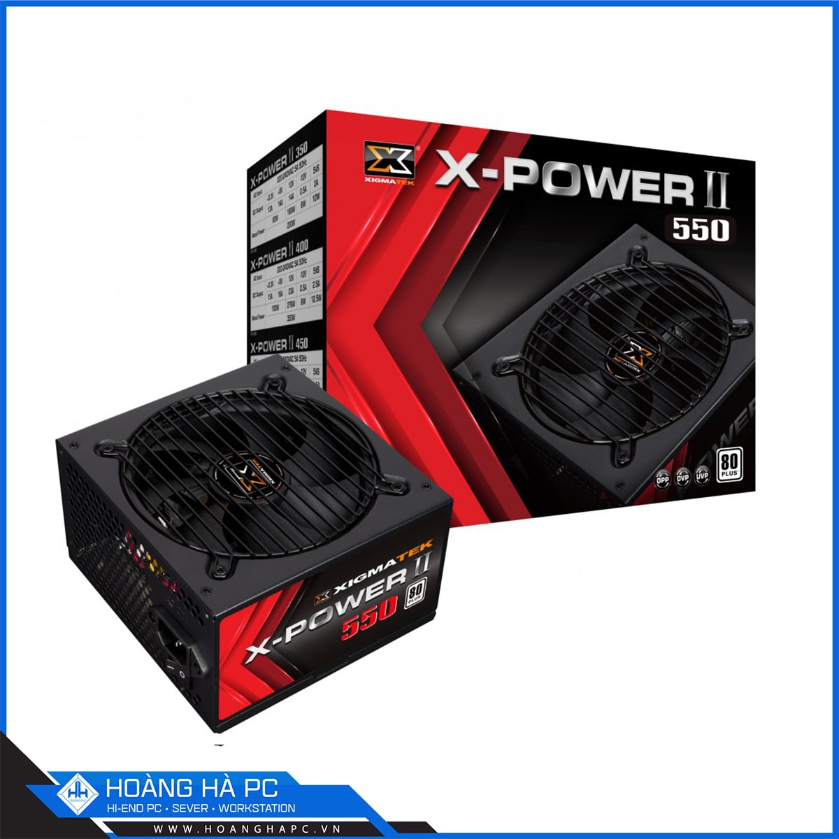 Nguồn Xigmatek X-POWER II 550 500W