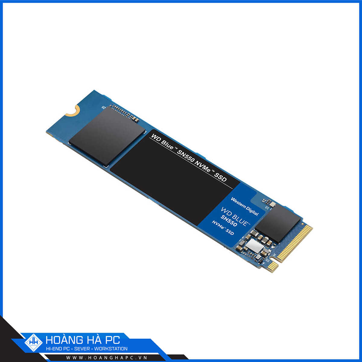 Ổ Cứng SSD WD SN550 Blue 250GB M.2 2280 PCIe NVMe 3x4 (Đọc 2400MB/s - Ghi 950MB/s)