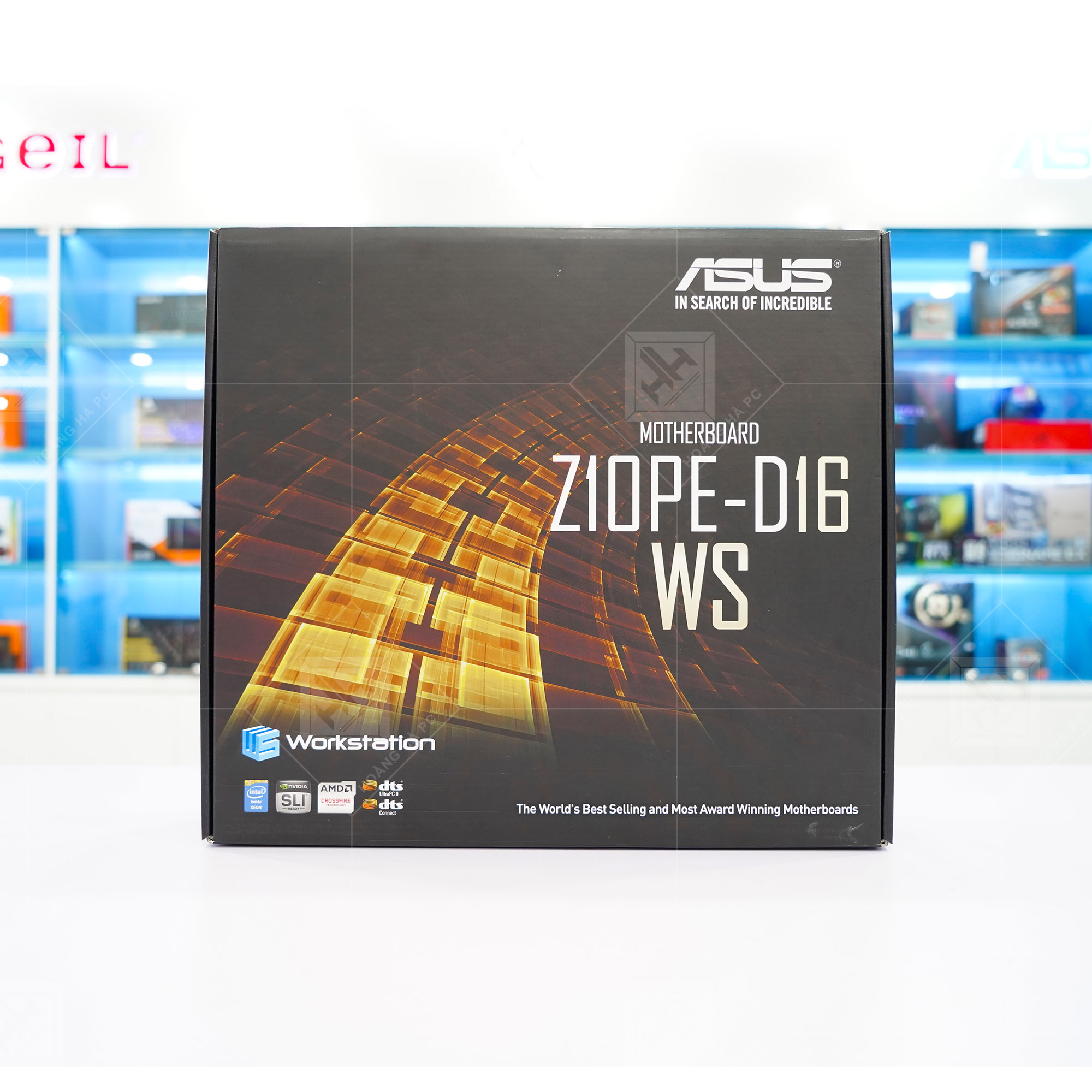 Mainboard Asus Z10PE-D16 WS (Dual CPU Workstation) (Intel C612, LGA 2011, ATX, 16 Khe Cắm Ram DDR4)