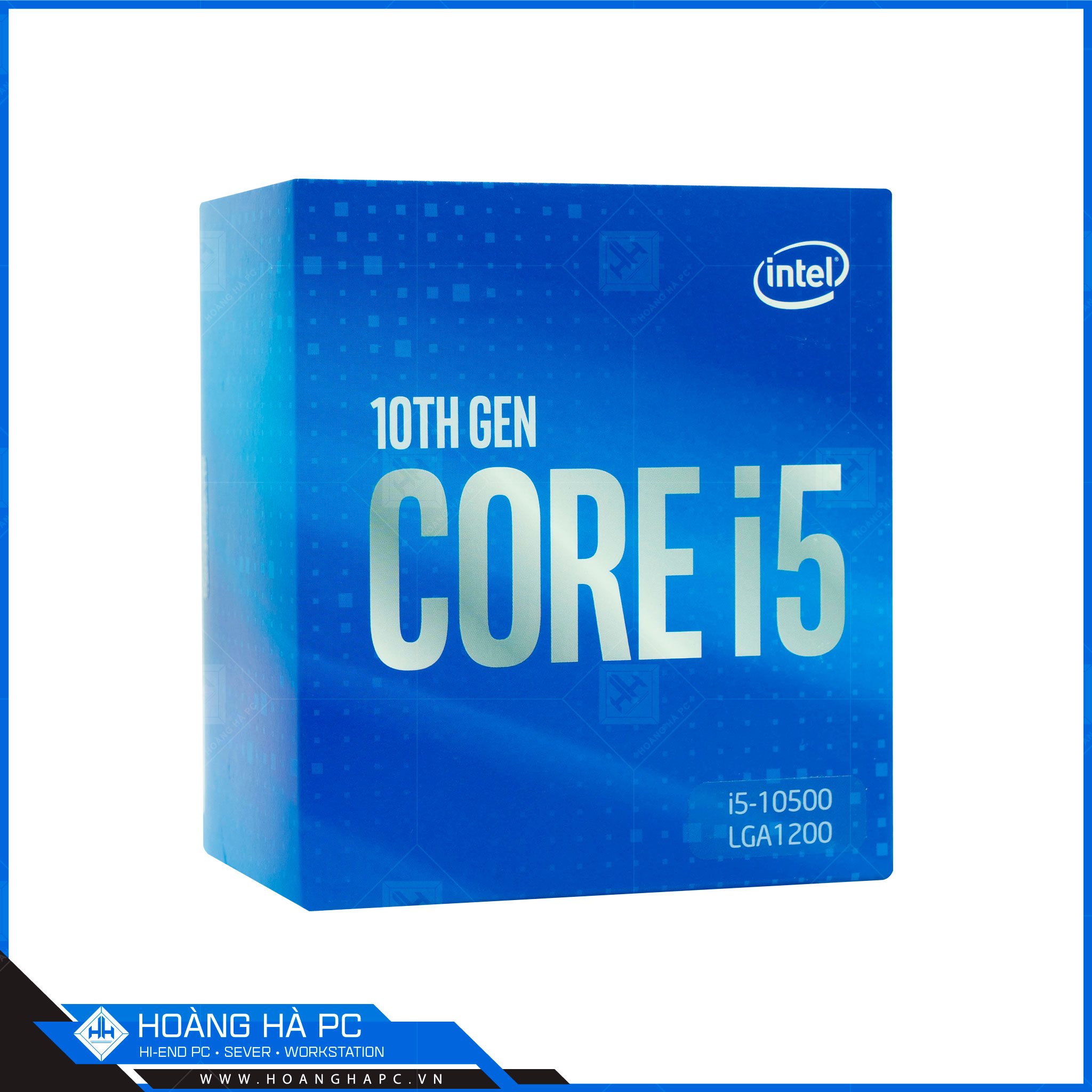 CPU Intel Core i5-10500 (3.10GHz Turbo Up To 4.50GHz, 6 Nhân 12 Luồng, 12MB Cache, Comet Lake-S)