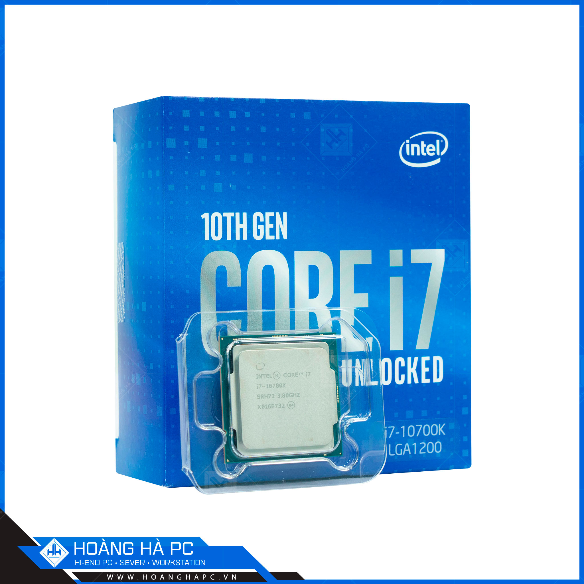 CPU Intel Core i7-10700K (3.80GHz Turbo Up To 5.10GHz, 8 Nhân 16 Luồng, 16MB Cache, Comet Lake-S)