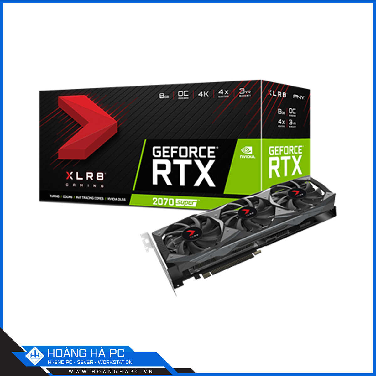 VGA PNY GeForce RTX 2070 Super 8GB XLR8