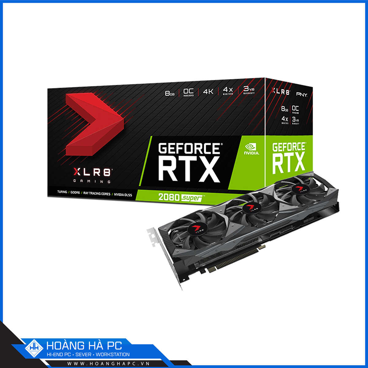 PNY GeForce RTX 2080 Super 8GB XLR8