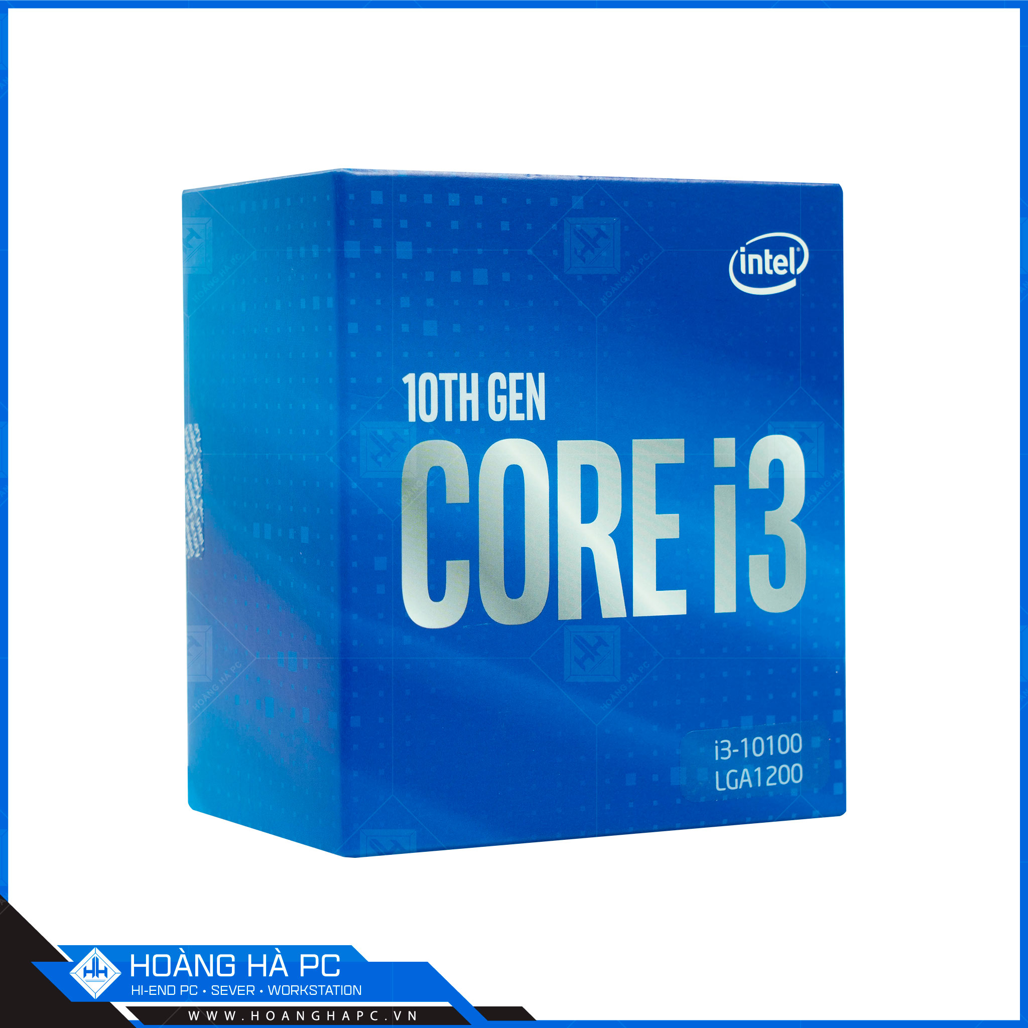 CPU Intel Core i3 10100 (3.6GHz turbo up to 4.3GHz, 4 nhân 8 luồng, 6MB Cache)