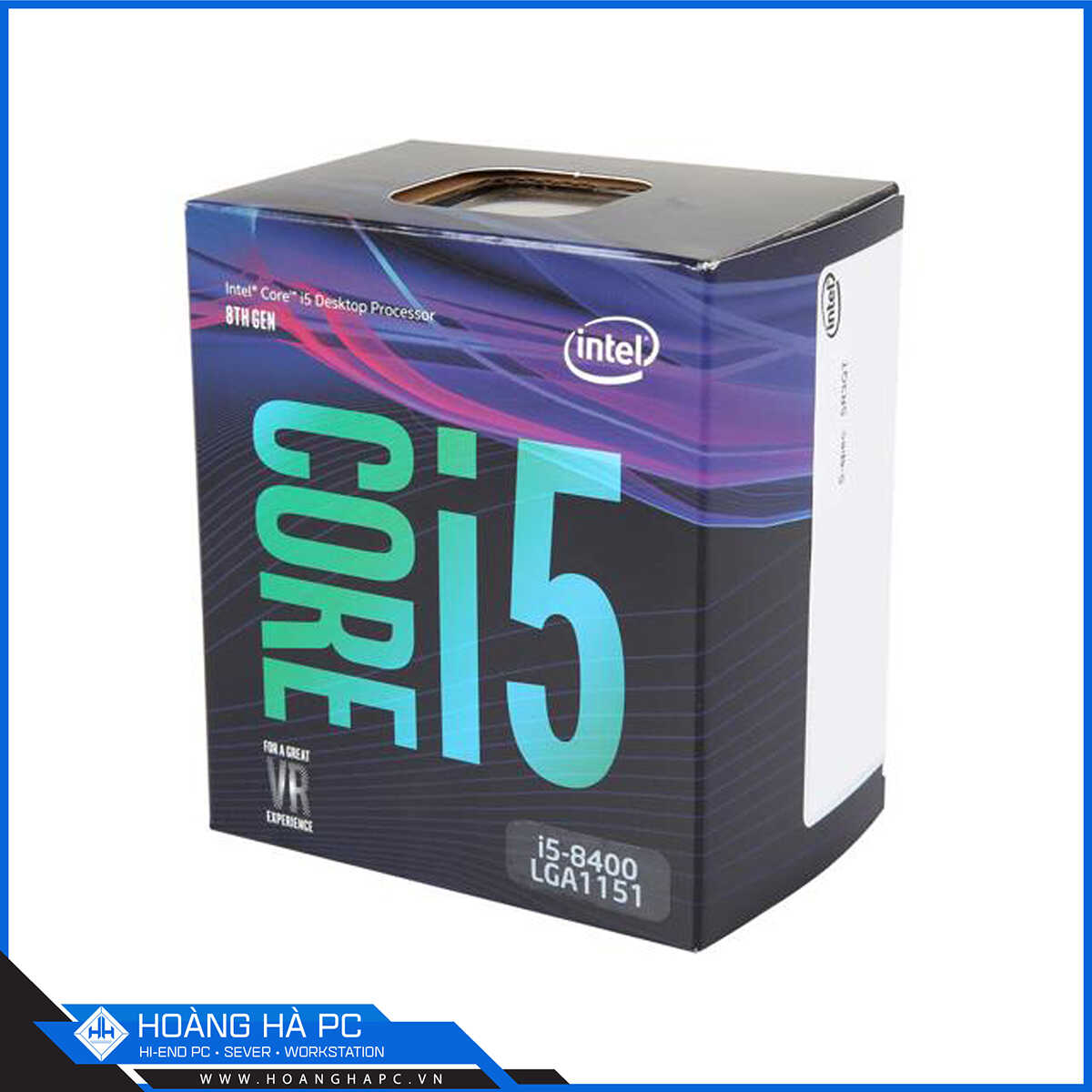CPU Intel Core i5 8400 (2.8GHz Turbo Up To 4.0GHz, 6 nhân 6 luồng, 9MB Cache, Coffee Lake) 