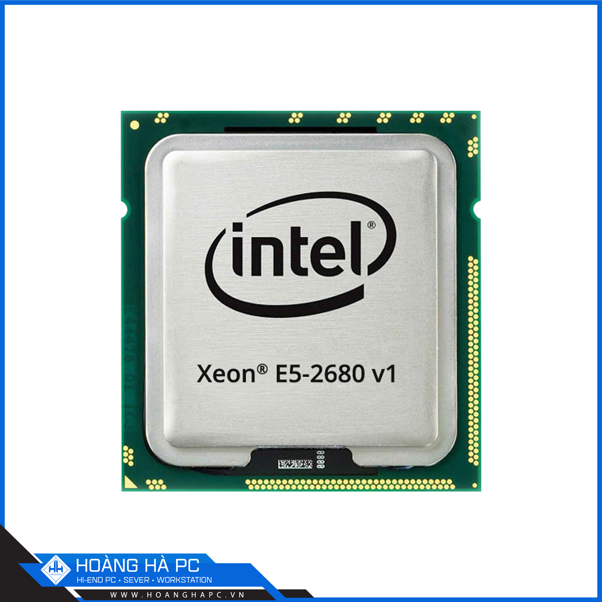 CPU INTEL XEON  E5-2680 (2.7GHz Turbo Up To 3.5GHz, 8 nhân 16 luồng, 20MB Cache, LGA 2011) 
