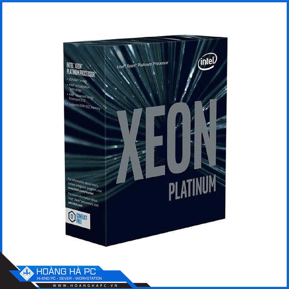 CPU Intel Xeon Platinum 8167M  ( 2.0GHz Turbo Up To 2.4GHz, 26 Nhân  52 Luồng, 35.75MB Cache, Cascade Lake  )