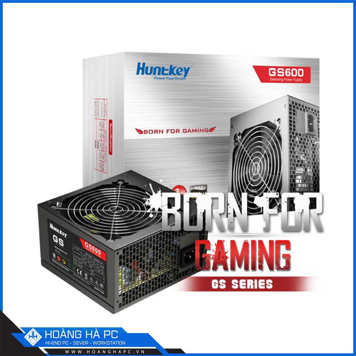 Nguồn Huntkey 600W – GS600