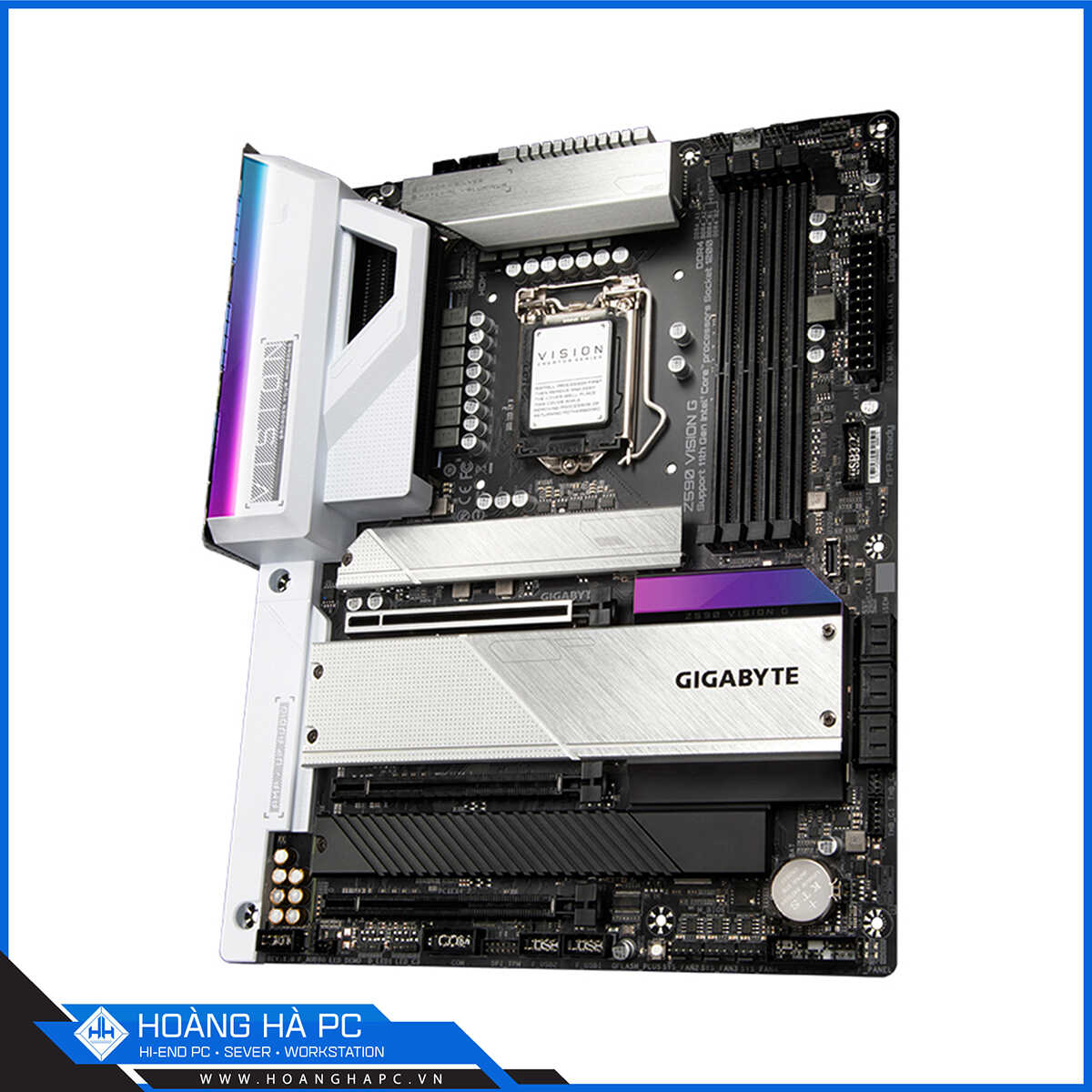 Mainboard Gigabyte Z590 VISION G (Intel Z590, Socket 1200, ATX, 4 khe Ram DDR4)