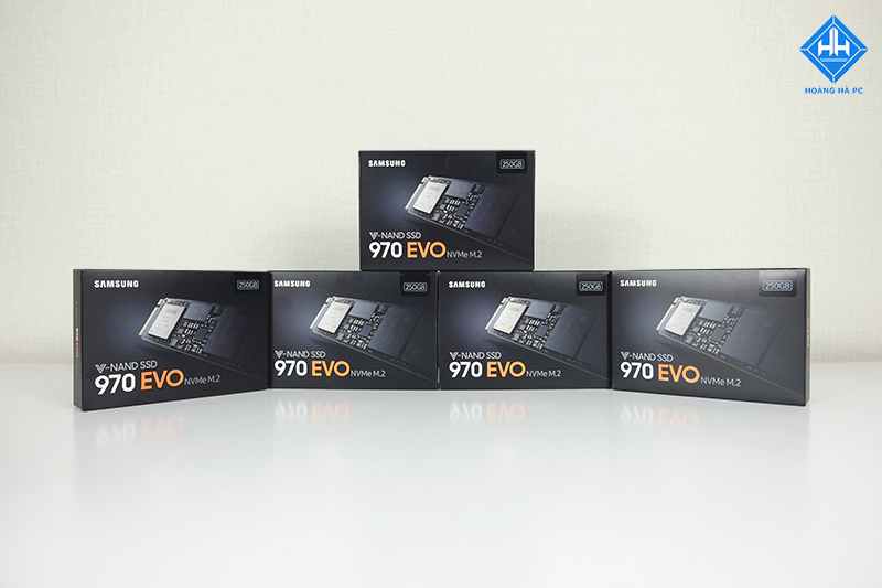Ổ Cứng SSD Samsung 970 Evo 250GB NVMe M.2 (Đọc 3400MB/s - Ghi 1500MB/s)