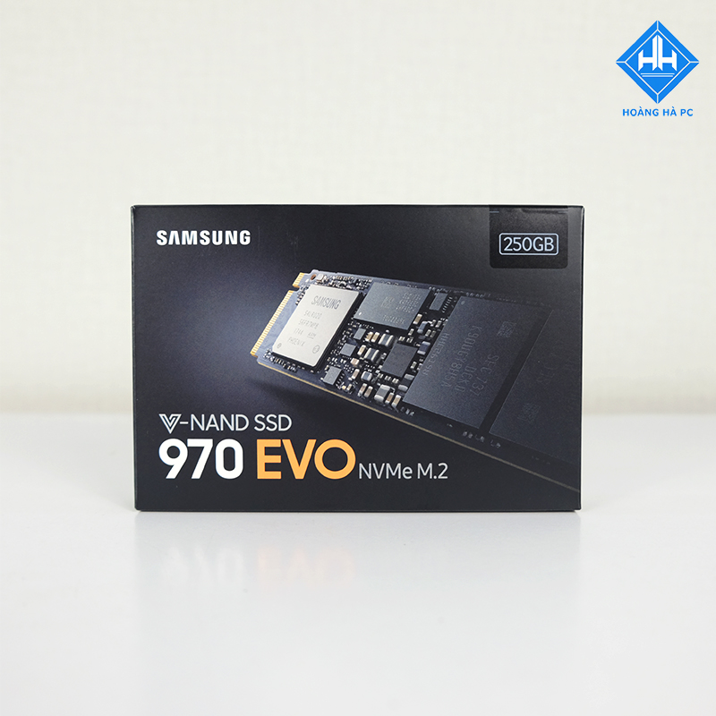 Ổ Cứng SSD Samsung 970 Evo 250GB NVMe M.2 (Đọc 3400MB/s - Ghi 1500MB/s)