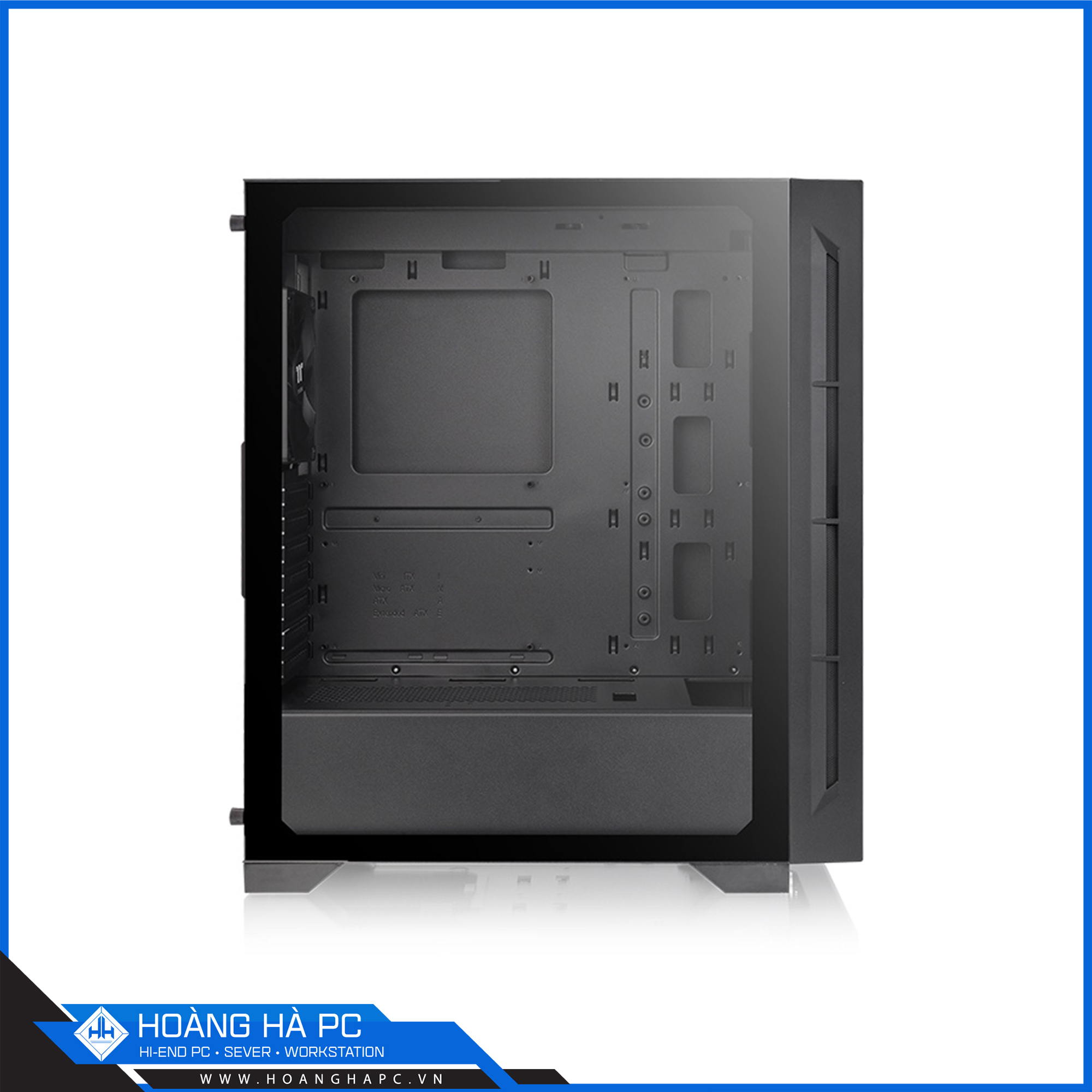Vỏ Case THERMALTAKE H330 Tempered Glass (Mid Tower/Màu Đen)