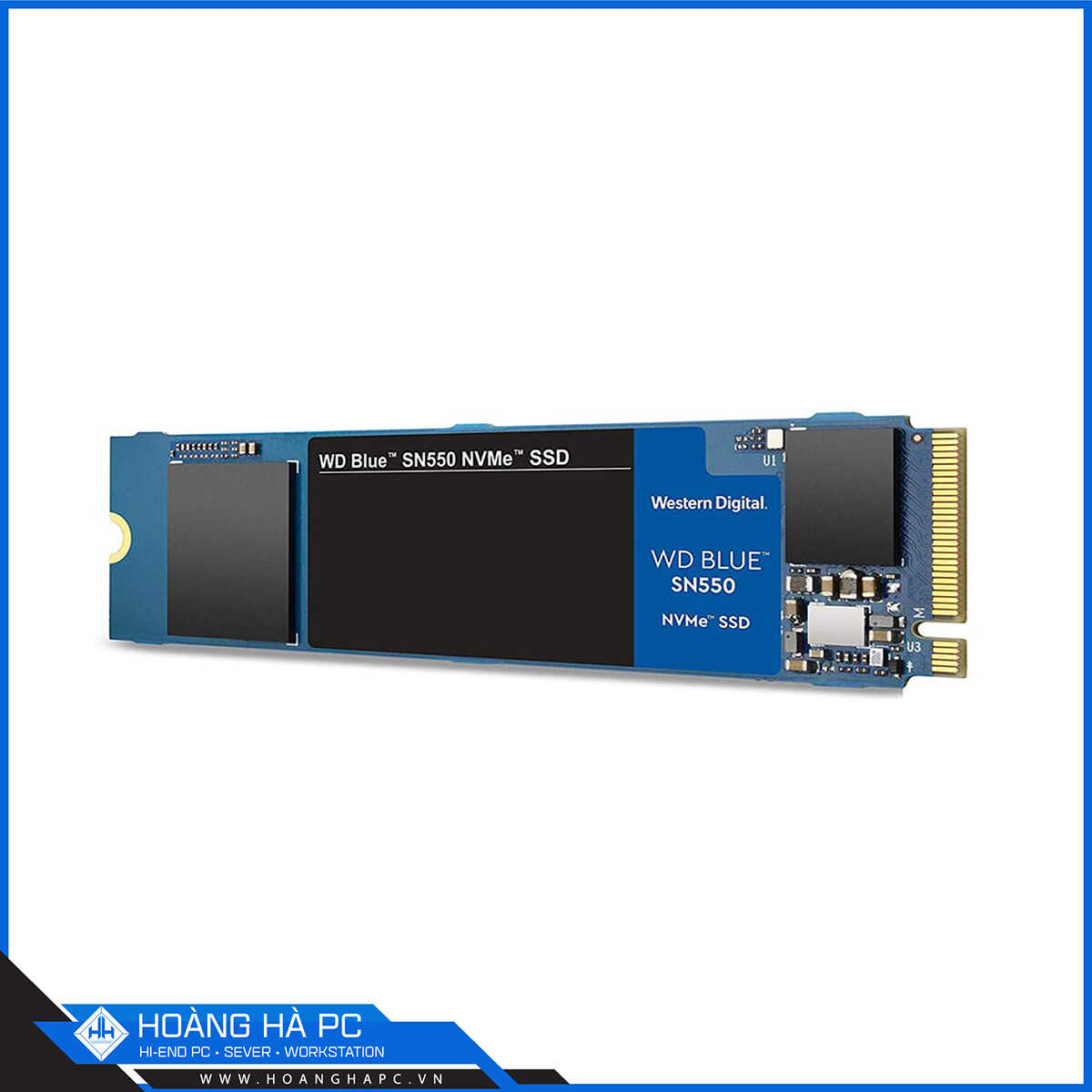 Ổ Cứng SSD WD SN550 Blue 2TB M.2 2280 PCIe NVMe 3x4 (Đọc 2600MB/s - Ghi 1800MB/s)