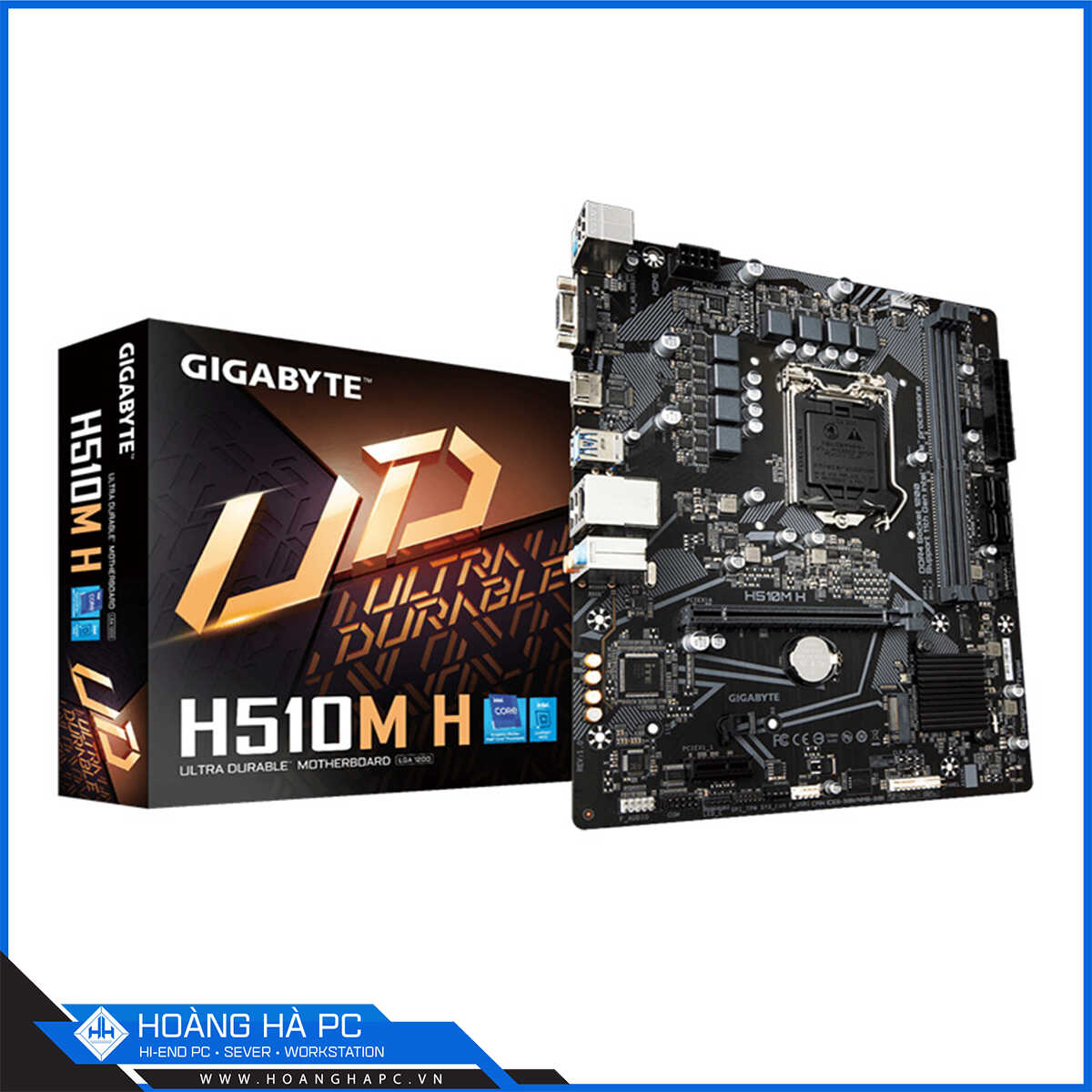 Mainboard Gigabyte H510M-H (Intel H510, Socket 1200, m-ATX, 2 khe RAM DDR4)