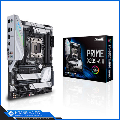 Mainboard ASUS PRIME X299-A II (Intel X299, LGA 2066, ATX, 8 Khe Cắm Ram DDR4)