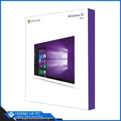 Phần Mềm HĐH Microsoft Windows Pro 10 64Bit Eng Intl 1pk DSP OEI DVD