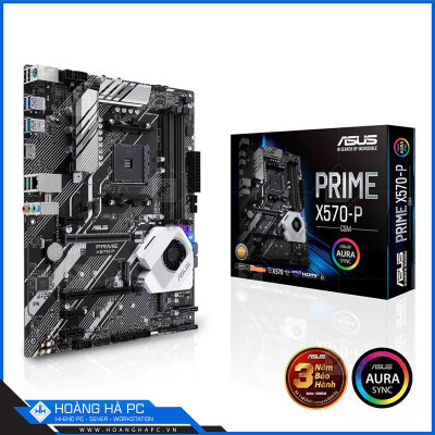 Mainboard ASUS PRIME X570-P/CSM (AMD X570, Socket AM4, ATX, 4 Khe Cắm Ram DDR4)