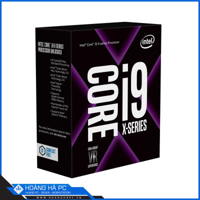 Intel Core i9 7900X  (3.3GHz Turbo Up To 4.3GHz, 10 Nhân 20 Luồng, 13.75MB Cache, LGA 2066)