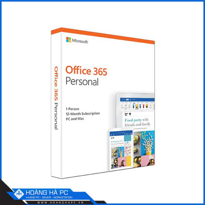 Phần mềm Microsoft Office 365 Personal (1 Năm)