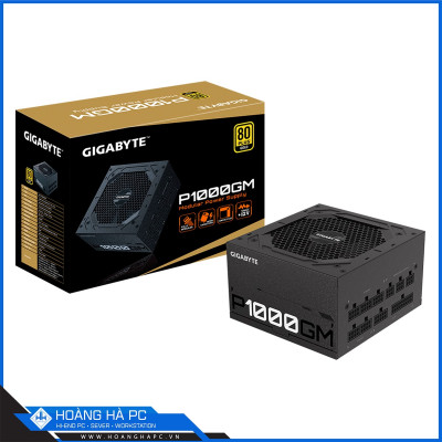 Nguồn Gigabyte P1000GM 1000W (80 Plus Gold/Full Modular)
