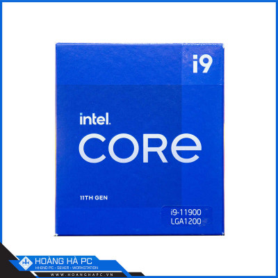 CPU Intel Core i9-11900 (2.50GHz Turbo Up To 5.20GHz, 8 Nhân 16 Luồng, 20M Cache, Rocket Lake)