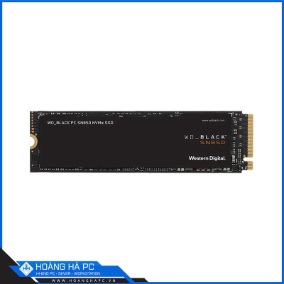  Ổ Cứng SSD WD Black SN850 500GB M.2 2280 PCIe NVMe 4x4 (Đọc 7000MB/s - Ghi 4100MB/s)