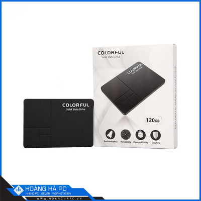 Ổ Cứng SSD Colorful SL300 128G (2.5 inch, Sata3 6Gb/s, Đọc 530MB/s - Ghi 480MB/s)