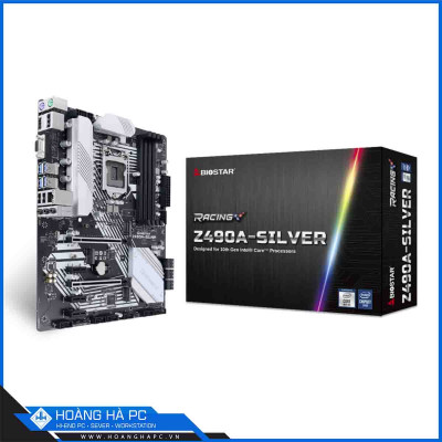 Mainboard BIOSTAR Z490A-SILVER (Intel Z490, LGA 1200, ATX, 4 Khe Cắm Ram DDR4)