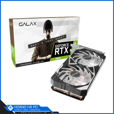 VGA Galax RTX 3050 8G GDDR6 EX (1-Click OC) (8GB GDDR6, 128-bit, HDMI +DP, 1x8-pin)