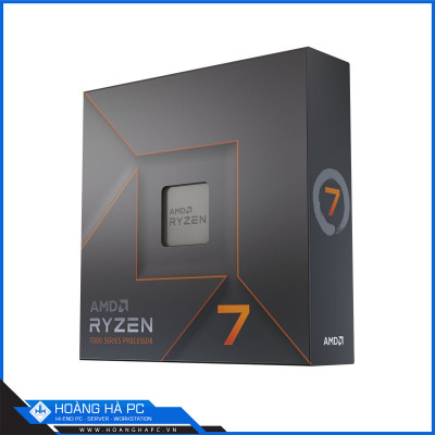 CPU AMD Ryzen 7 7700X (Up To 5.4 GHz, 8 Nhân 16 Luồng, 40MB Cache, AM5)