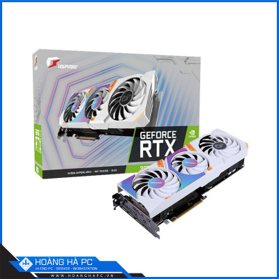 VGA Colorful iGame GeForce RTX 3050 Ultra W OC 8G-V (8GB GDDR6, 128-bit, HDMI +DP, 1x8-pin)