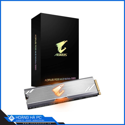Ổ cứng SSD Gigabyte AORUS RGB 256GB M.2 2280 PCIe Gen 3x4 (Đọc 3100MB/s - Ghi 1050MB/s) 