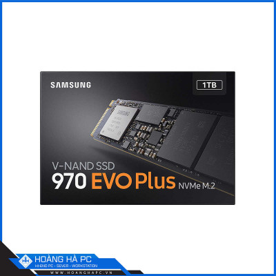 Ổ cứng SSD Samsung 970 EVO Plus 1TB M.2 2280 PCIe NVMe 3x4 (Đọc 3500MB/s - Ghi 3300MB/s)