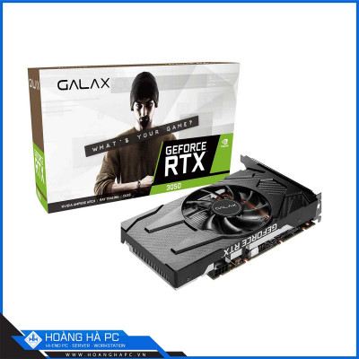 VGA Galax RTX 3050 8G GDDR6 V2 (1-Click OC) (8GB GDDR6, 128-bit, HDMI +DP, 1x8-pin)