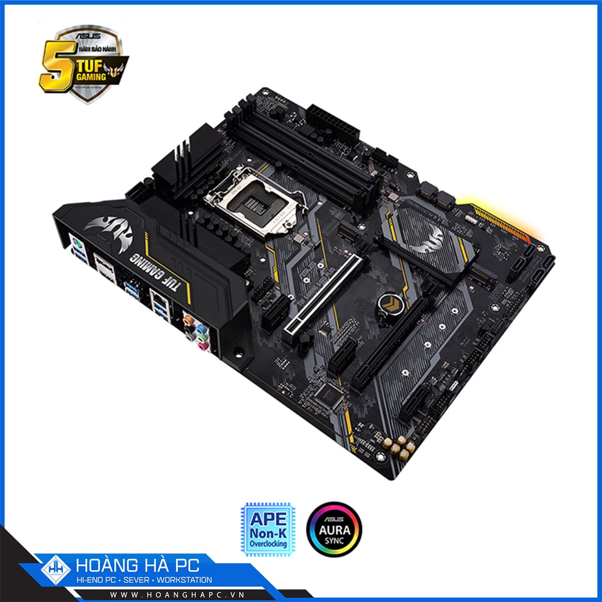Mainboard ASUS TUF GAMING B460-PLUS (Intel B460, LGA 1200, ATX, 4 Khe Cắm Ram DDR4)