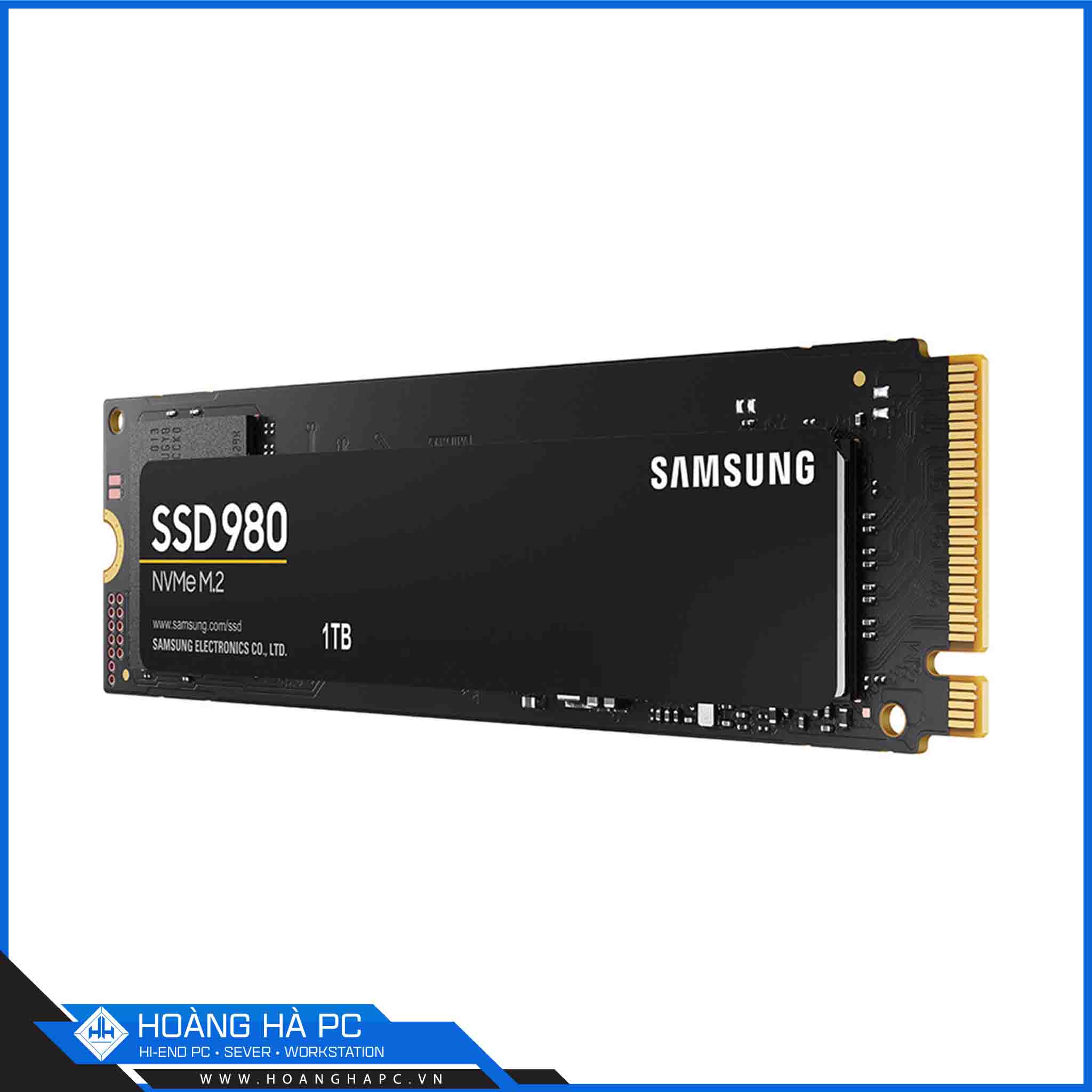 Ổ cứng SSD Samsung 980 1TB PCIe NVMe 3.0x4 (Đọc 3500/s - Ghi 3000MB/s)