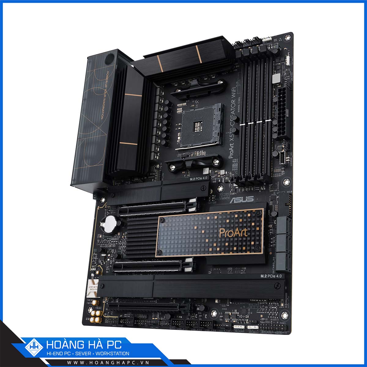 Mainboard ASUS ProArt X570-CREATOR WIFI (AMD X570, Socket AM4, ATX, 4 Khe Cắm Ram DDR4)