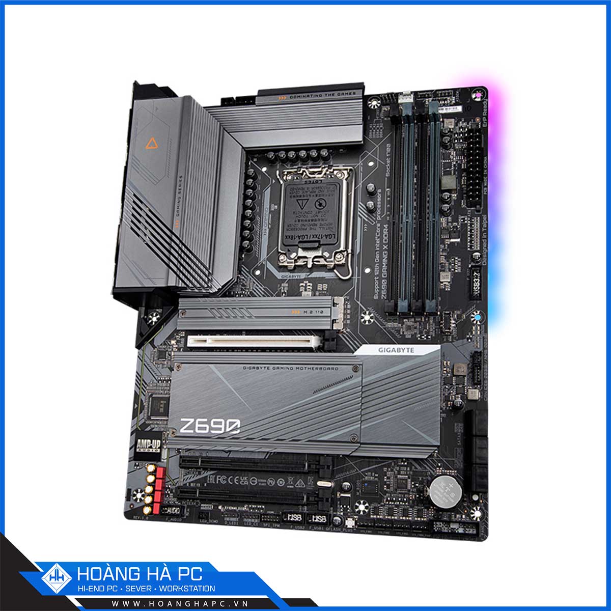 Mainboard Gigabyte Z690 GAMING X DDR4 (Intel Z690, Socket 1700, ATX, 4 khe Ram DDR4)