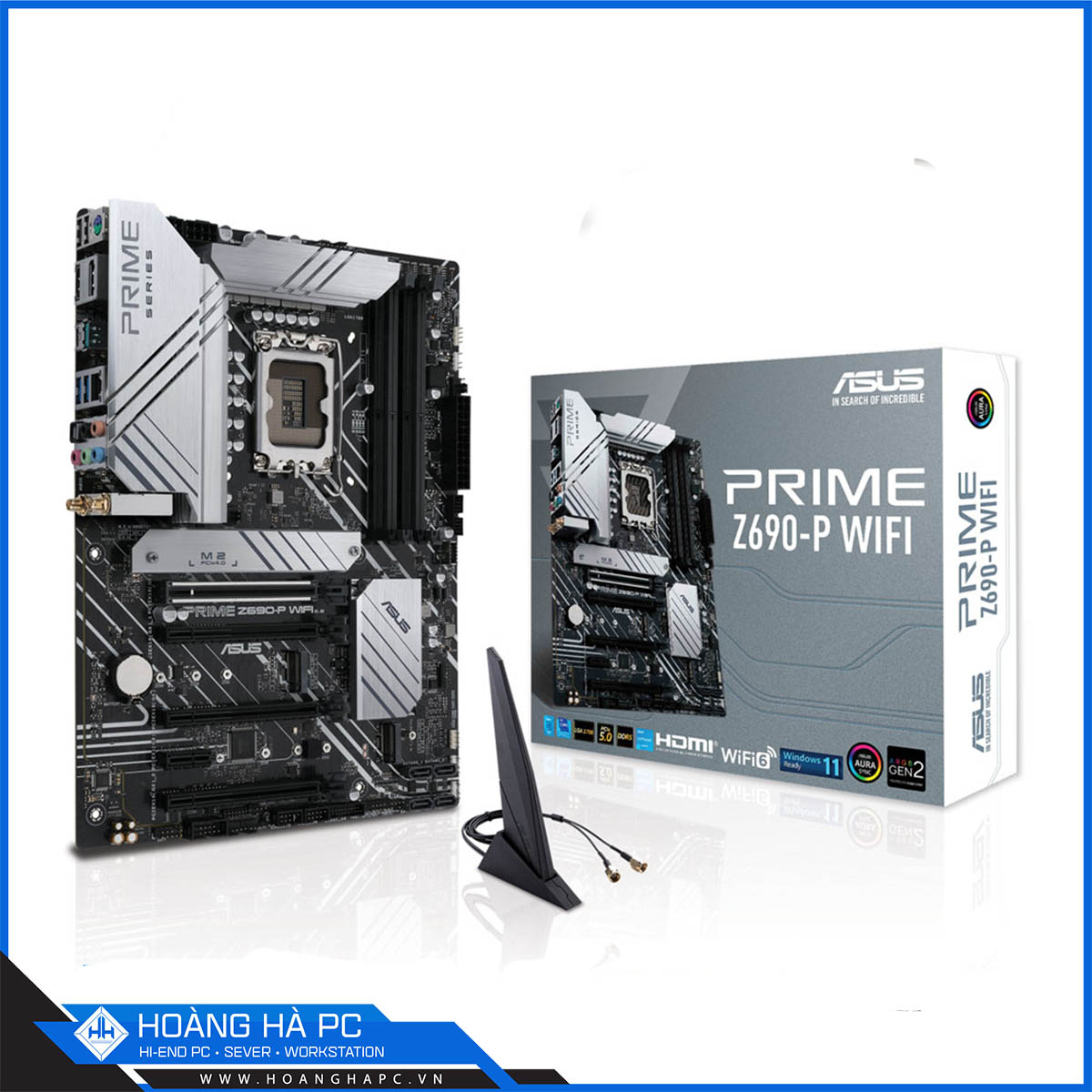 Mainboard ASUS PRIME Z690-P WIFI (Intel Z690, Socket 1700, ATX, 4 khe Ram DDR5)