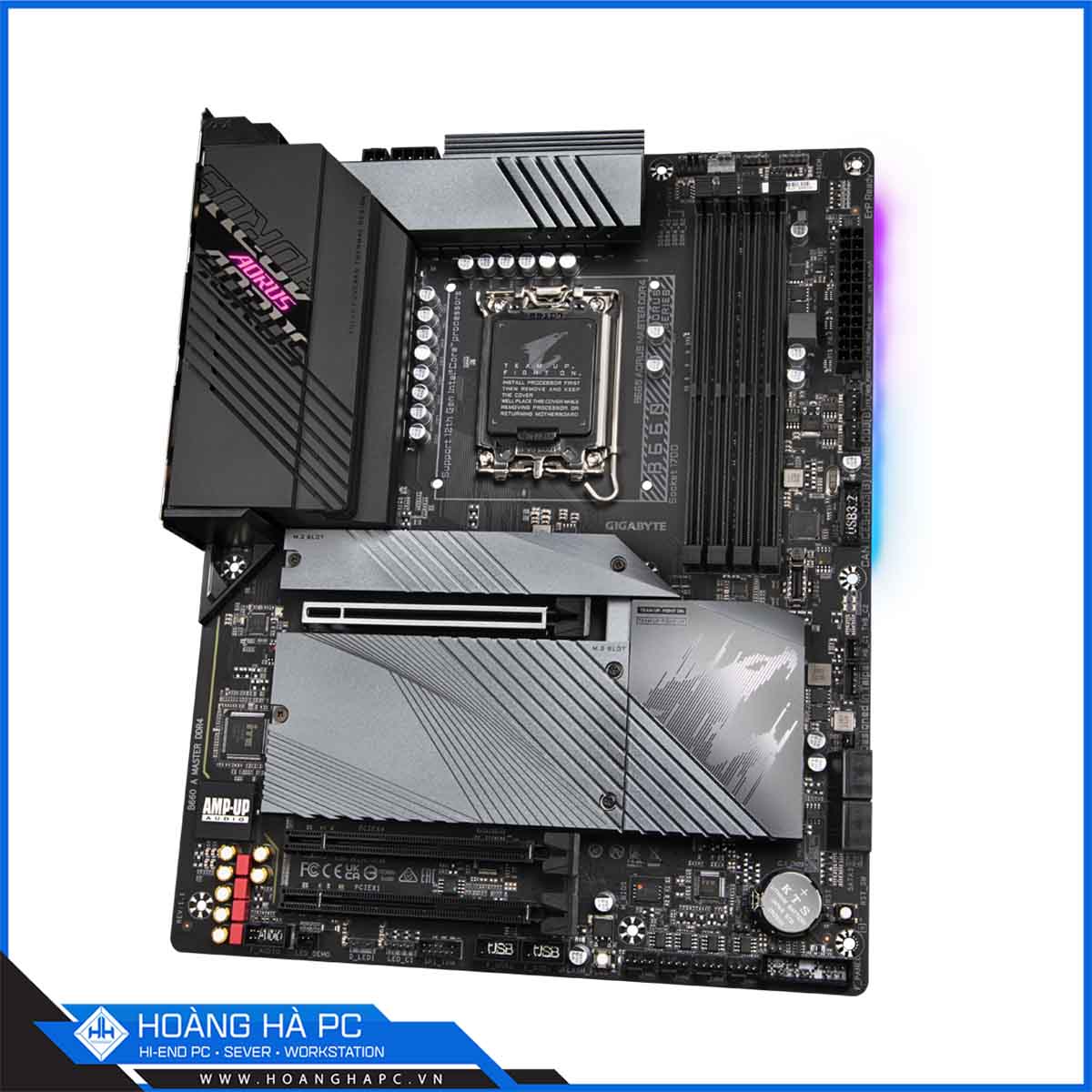 Mainboard Gigabyte B660 AORUS MASTER DDR4 (Intel B660, LGA 1700, ATX, 4 khe Ram DDR4)