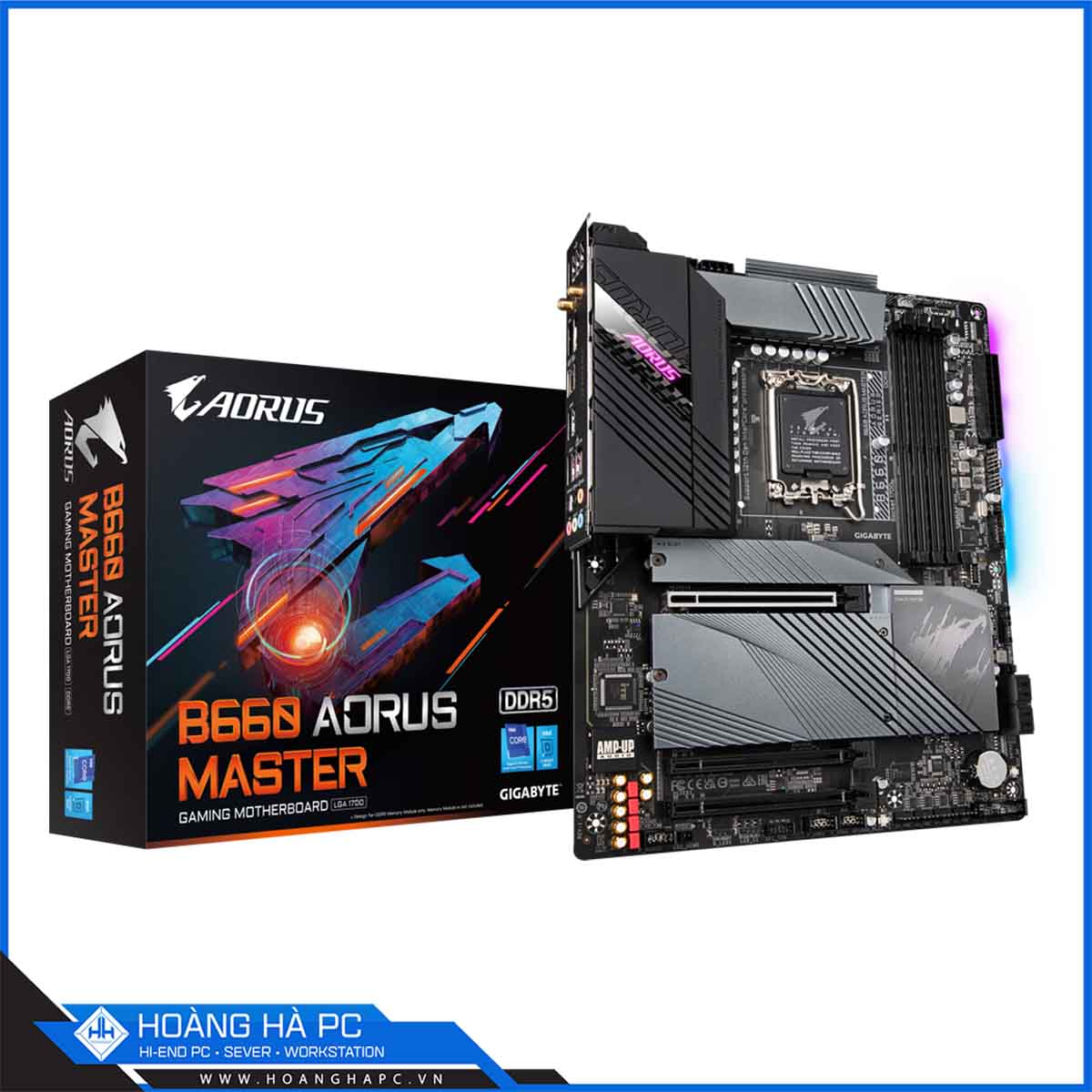 Mainboard Gigabyte B660 AORUS MASTER (Intel B660, LGA 1700, ATX, 4 khe Ram DDR5)