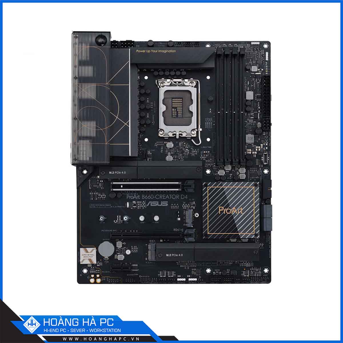 Mainboard Asus PROART B660-CREATOR D4 (Intel B660, LGA 1700, ATX, 4 khe Ram DDR4)