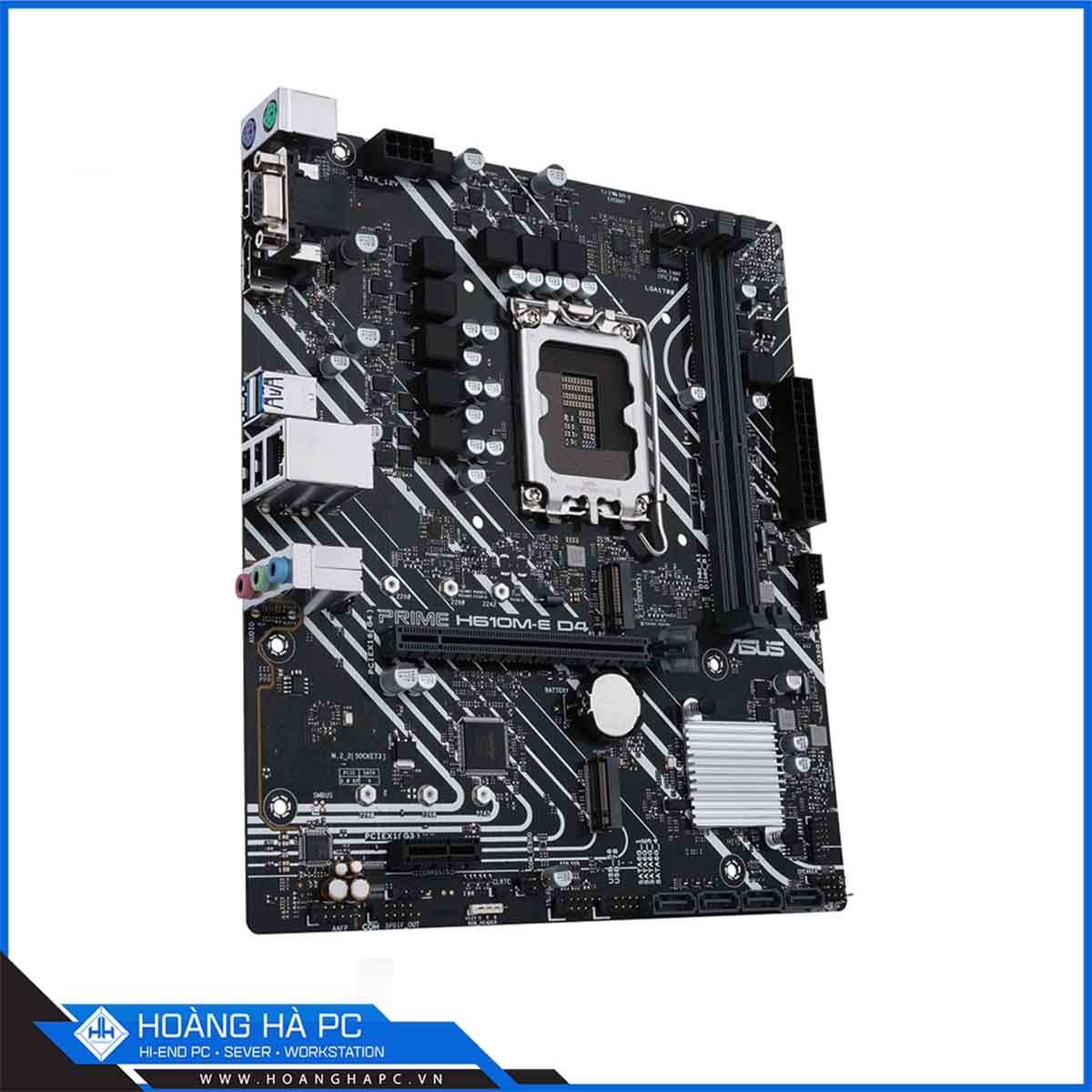 Mainboard Asus PRIME H610M-E D4 (Intel H610, LGA 1700, M-ATX, 2 khe Ram DDR4)