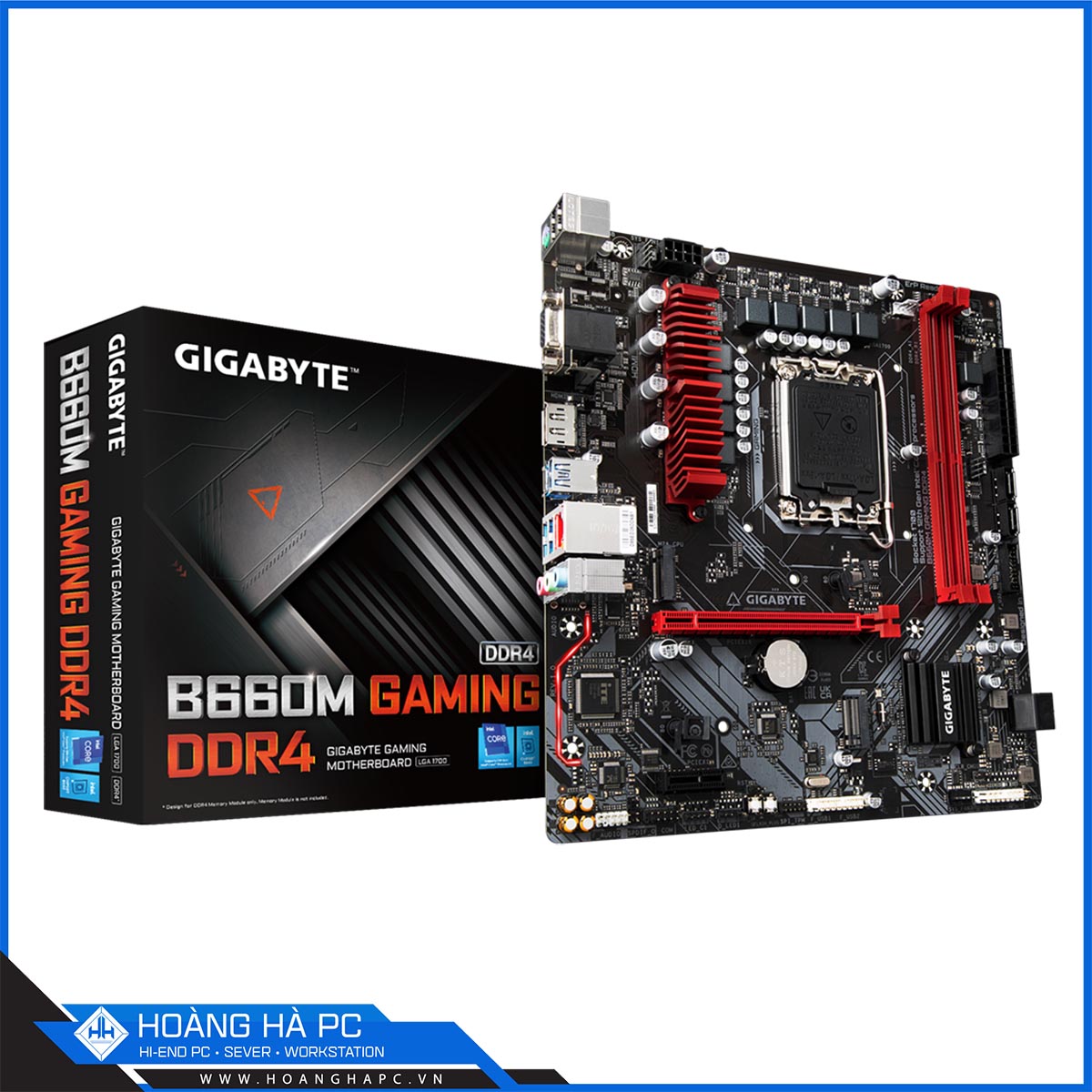 Mainboard Gigabyte B660M GAMING DDR4 (Intel B660, LGA 1700, M-ATX, 2 khe Ram DDR4)